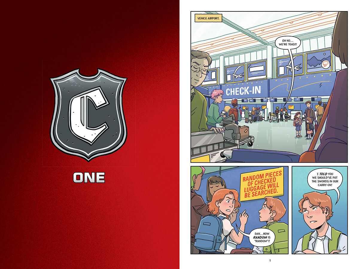 Thumbnail 2The 39 Clues Graphic Novel #3: The Sword Thief