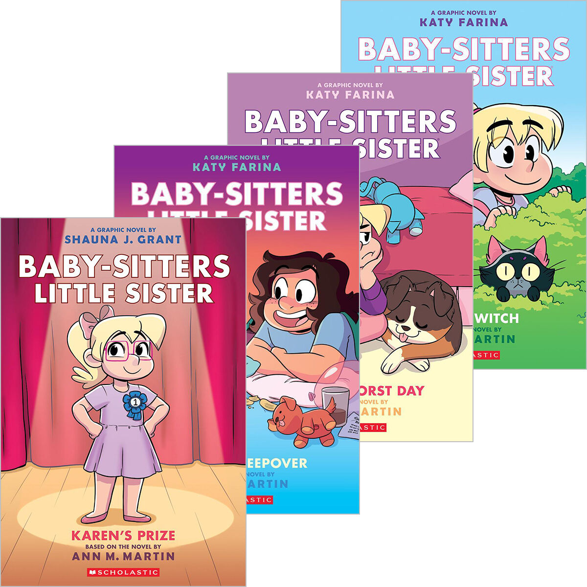  Baby-Sitters Little Sister Graphic Novels #1-#11 Pack 