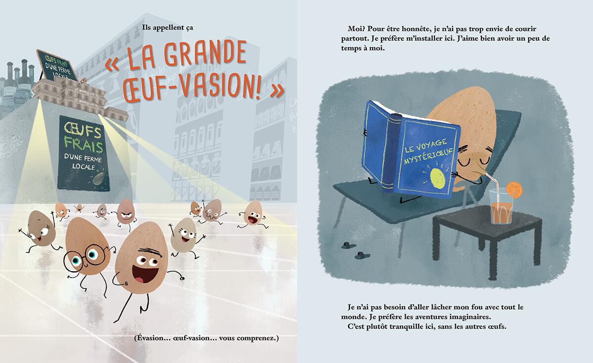 Thumbnail 3L'oeuf mod&egrave;le pr&eacute;sente : La grande oeuf-vasion