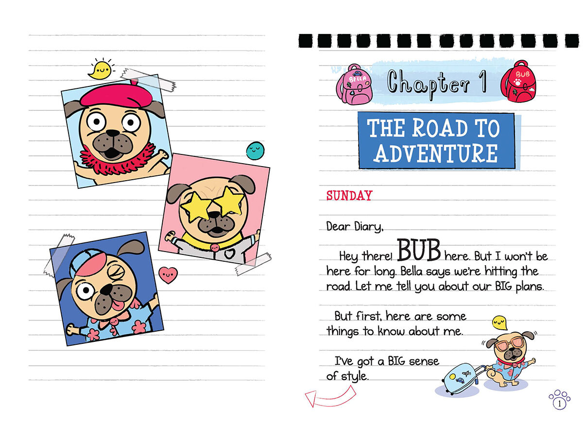Thumbnail 3Diary of a Pug: Pug's Road Trip 10-Pack