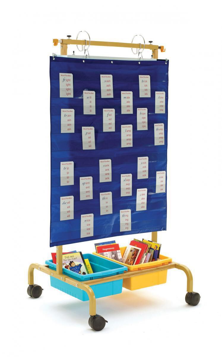 Thumbnail 2 Bamboo Deluxe Chart Stand with Vibrant Tubs 