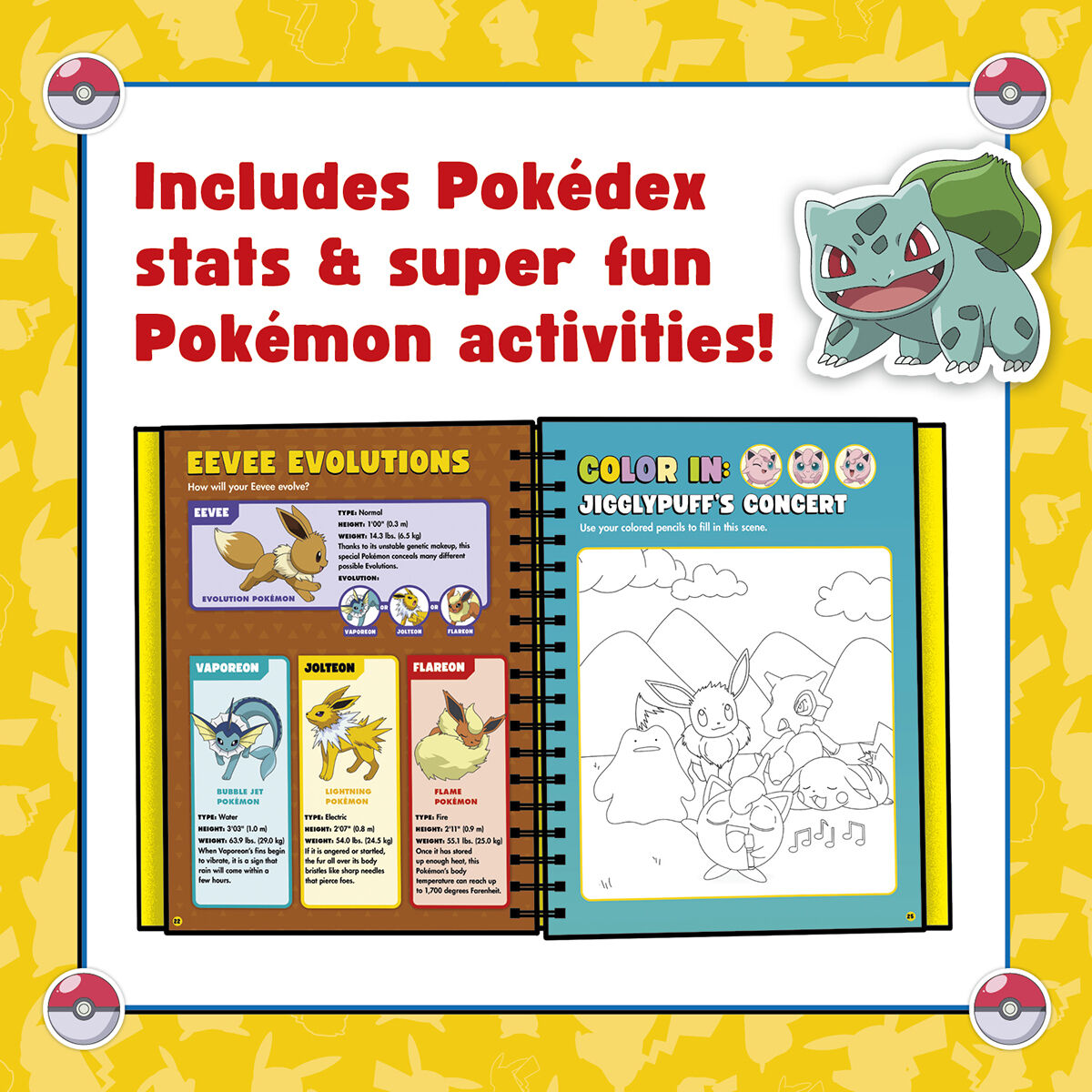 Thumbnail 6Klutz Pok&eacute;mon Color Your Own Fuzzy Stickers