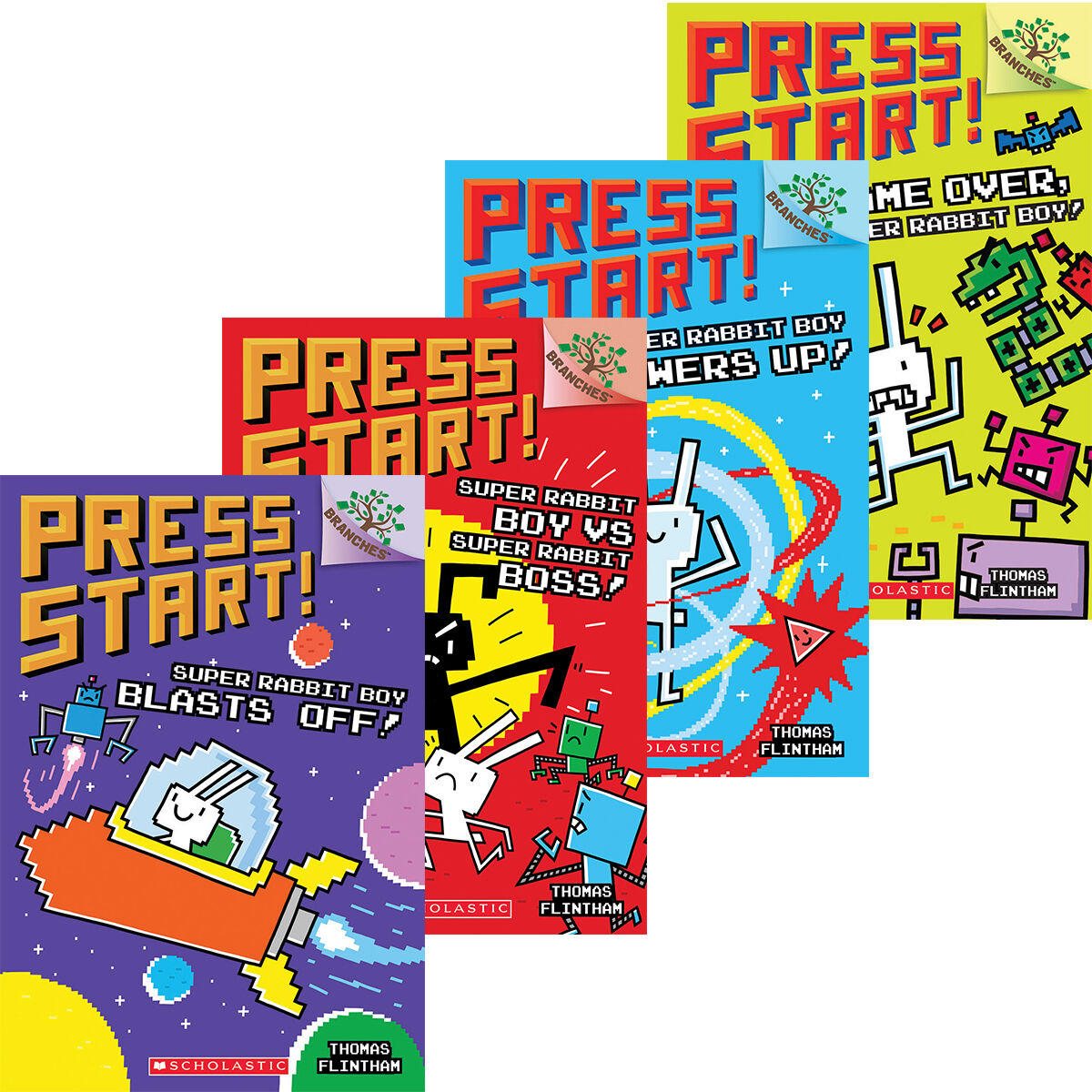 Press Start! #1-#5 Pack