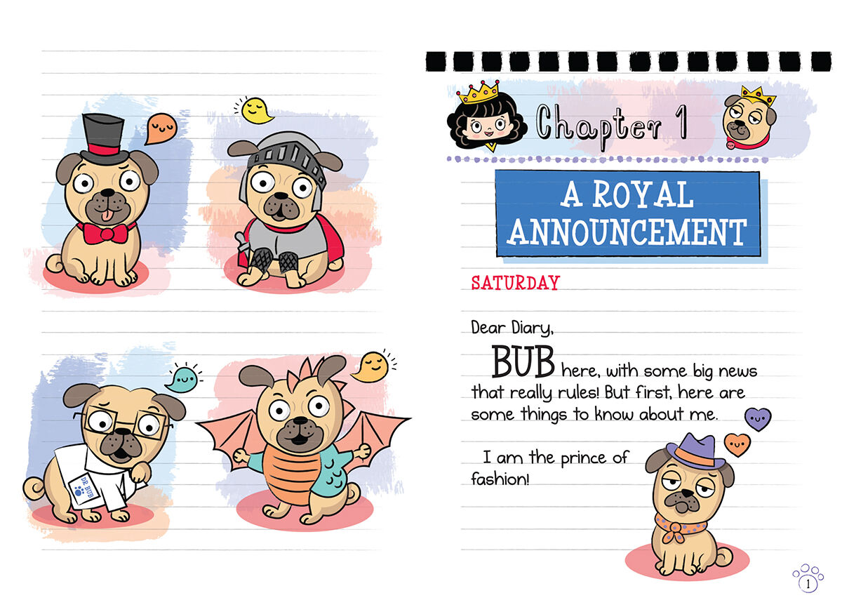 Diary of a Pug Pug the Prince Scholastic Canada Book Clubs