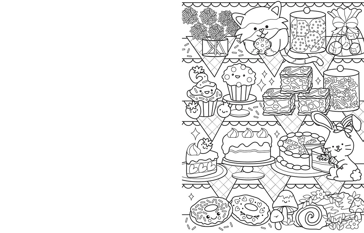 Thumbnail 2 Mes adorables coloriages : Petits d&eacute;lices 