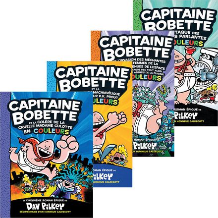  Collection Capitaine Bobette en couleurs - Tomes 1 à 5 