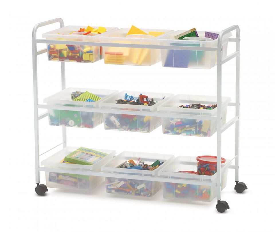  Clear STEM Storage Cart 