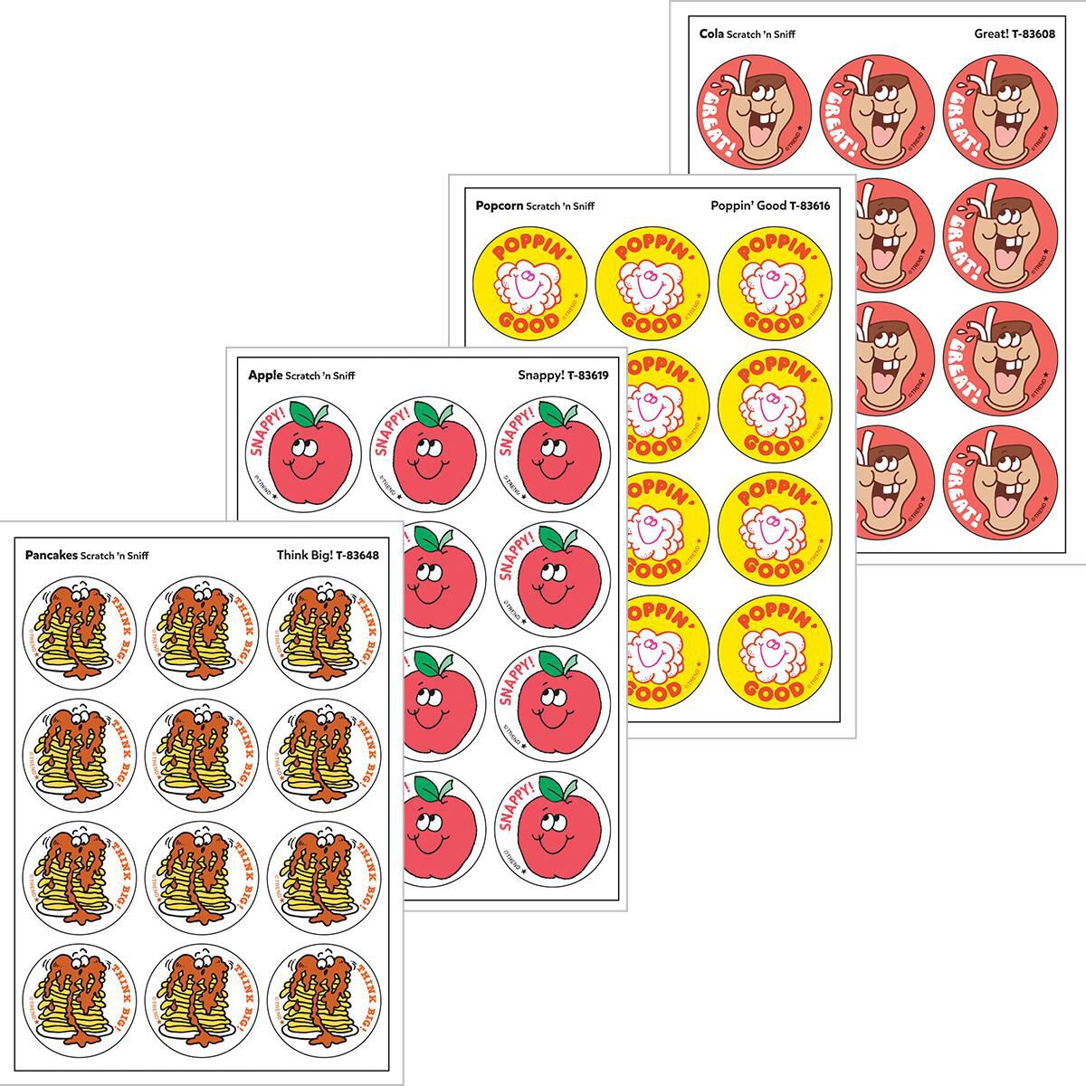  Retro Stinky Stickers Pack 