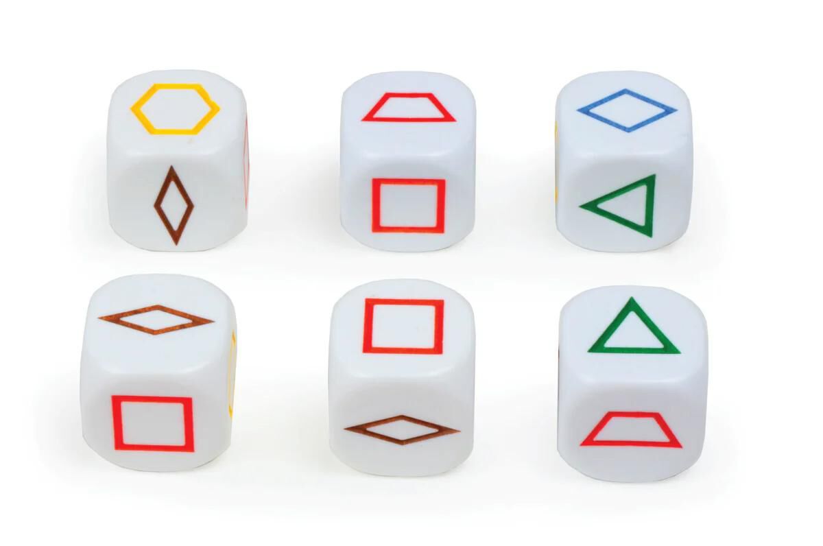  Pattern Blocks Dice 
