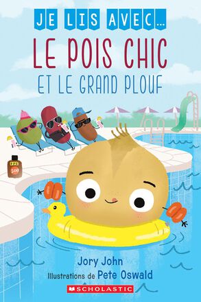 Je lis avec... Le pois chic et le grand plouf   Je lis avec... Le pois chic et le grand plouf