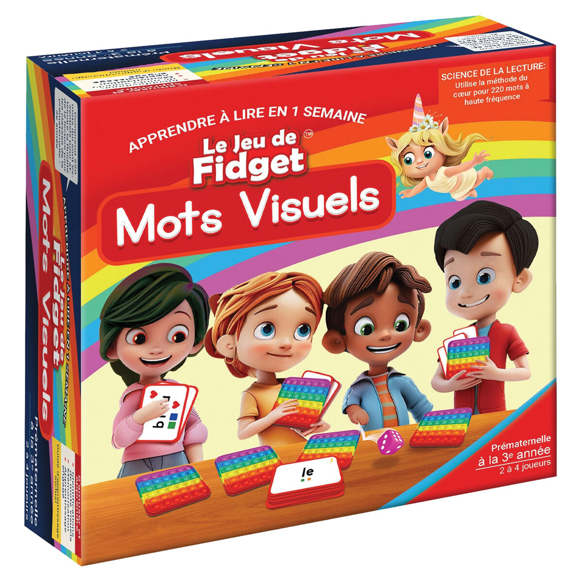  Le jeu de Fidget&reg;:  Mots visuels 