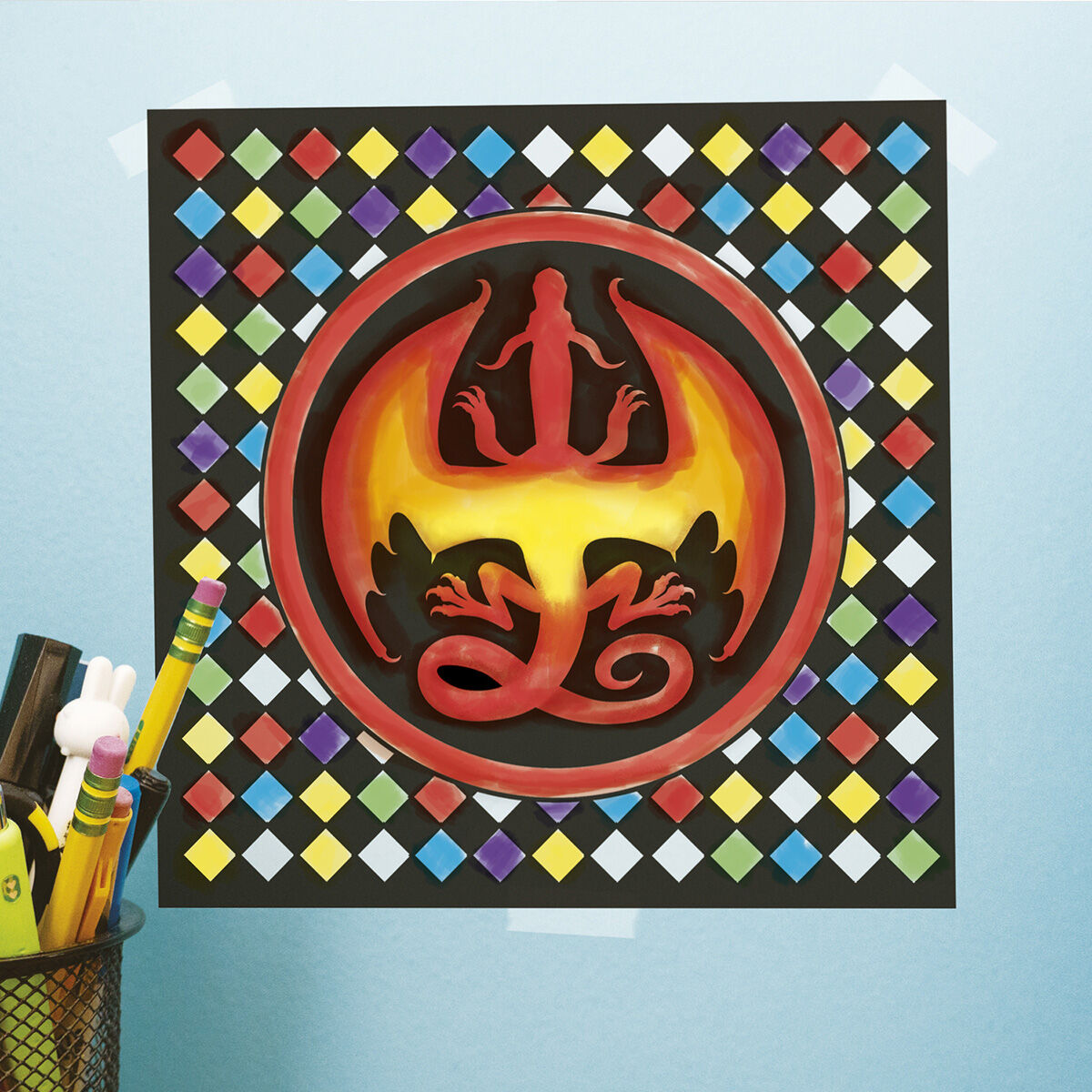 Thumbnail 4 Klutz The Official Wings of Fire Stained Glass Art Book 