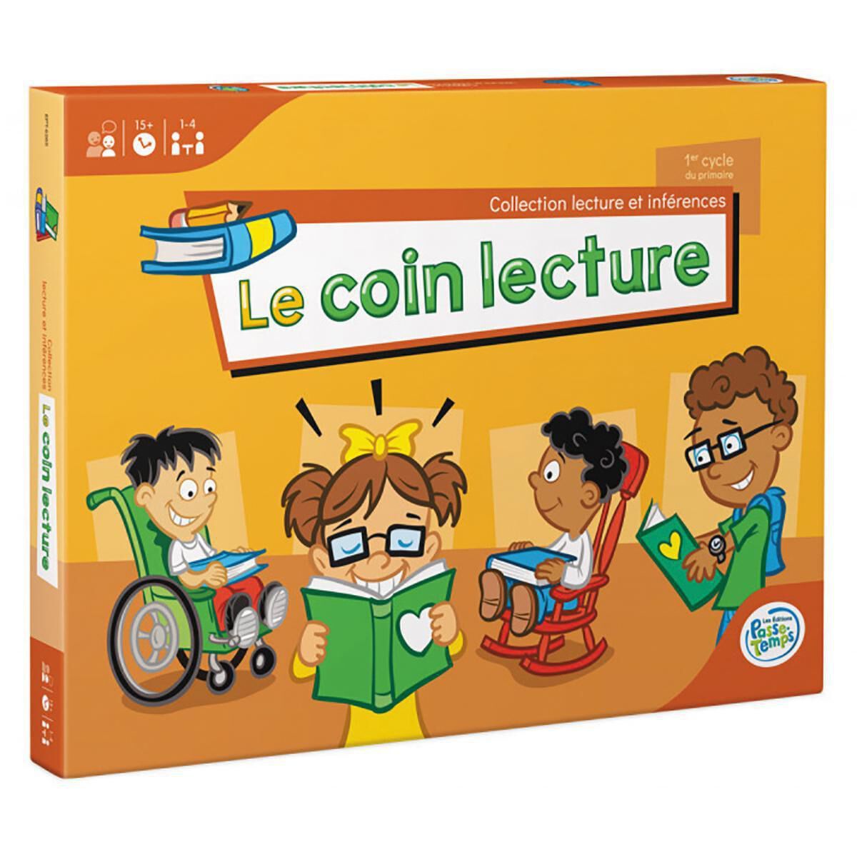  Jeu Le coin lecture 