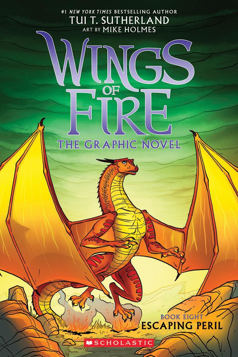 Wings of Fire: The Graphic Novel #8: Escaping Peril