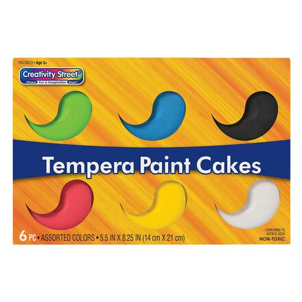  Creativity Street Tempera Paint Cakes 