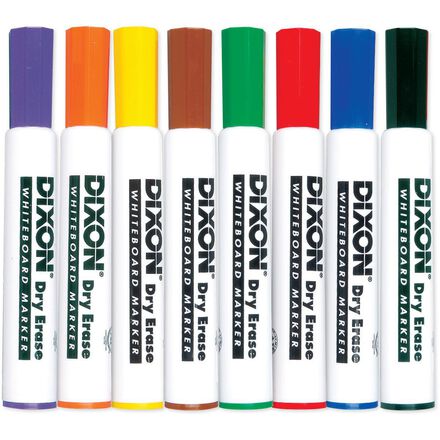  Dixon Dry-Erase Markers 