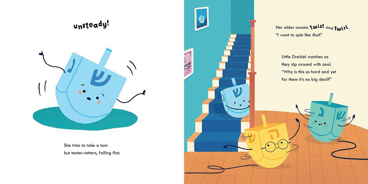 Thumbnail 3Little Dreidel Learns to Spin!