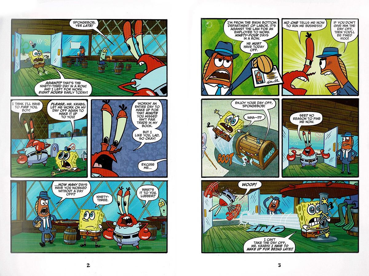 Thumbnail 2 Spongebob Comics #1: Silly Sea Stories 