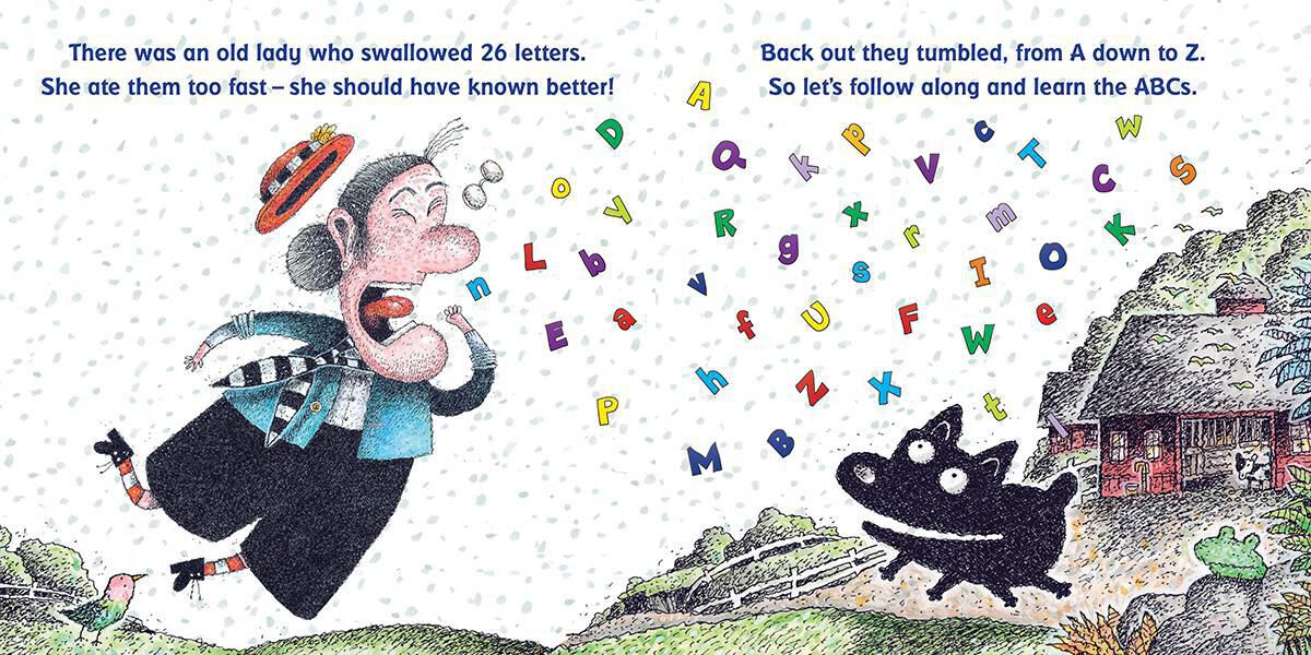 Thumbnail 2 There Was an Old Lady Who Swallowed the ABCs 