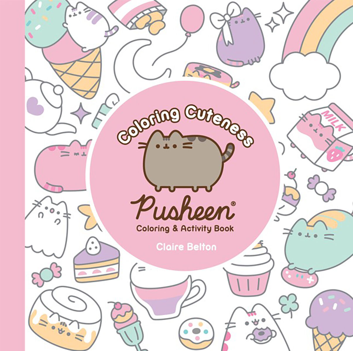  Pusheen Coloring &amp; Activity Book 