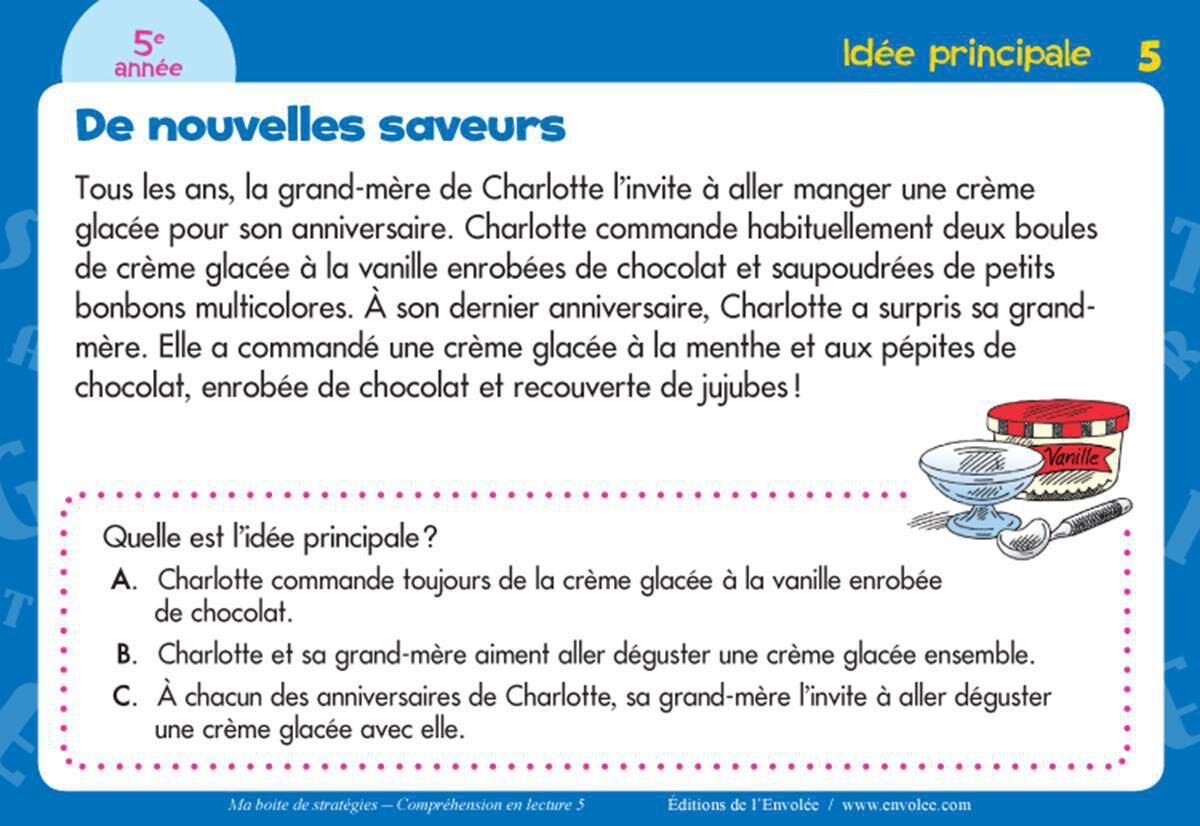 Thumbnail 3Ma bo&icirc;te de strat&eacute;gies : Compr&eacute;hension en lecture 5