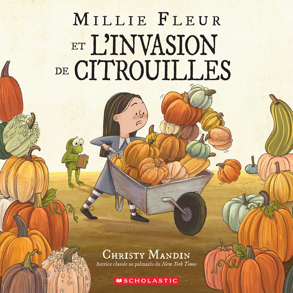 Millie Fleur et l'invasion de citrouilles