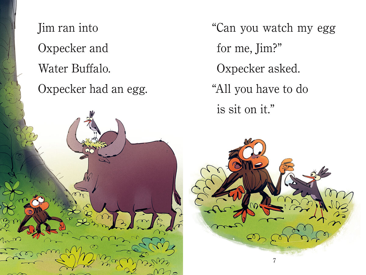 Thumbnail 3 Grumpy Monkey the Egg-Sitter (Level 2 Reader) 