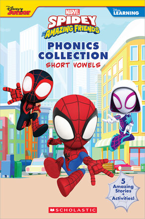  Spidey and His Amazing Friends: Phonics Collection: Short Vowels 