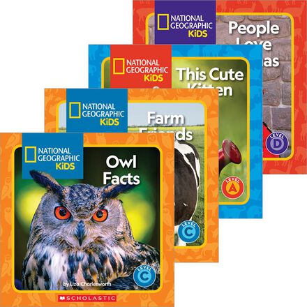  National Geographic Kids: Guided Reading 18-Pack (A-F) 