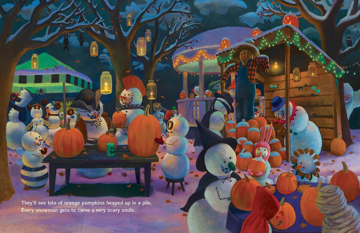 Thumbnail 4Snowmen at Halloween