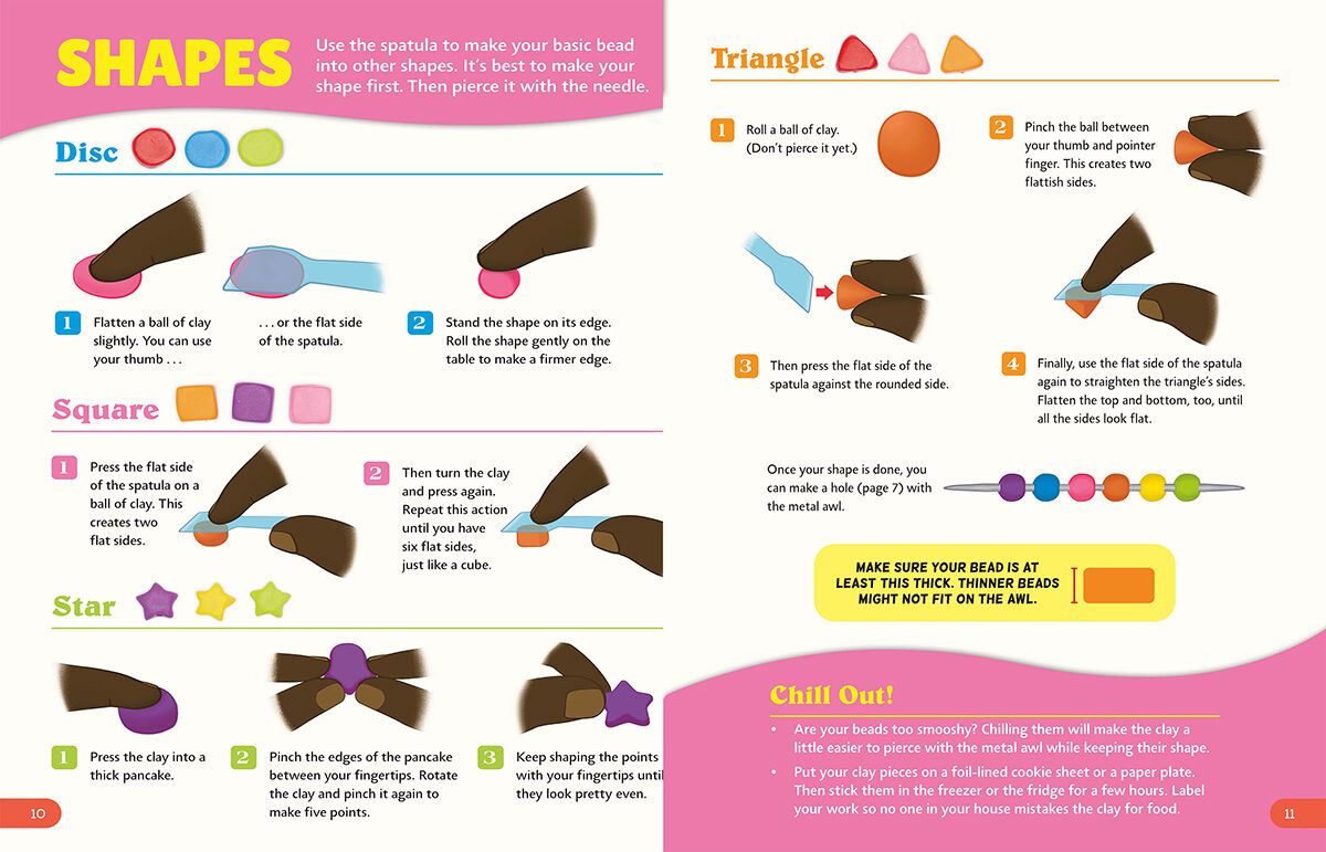 Klutz® The Ultimate Clay Bead Kit Scholastic Canada Book Clubs