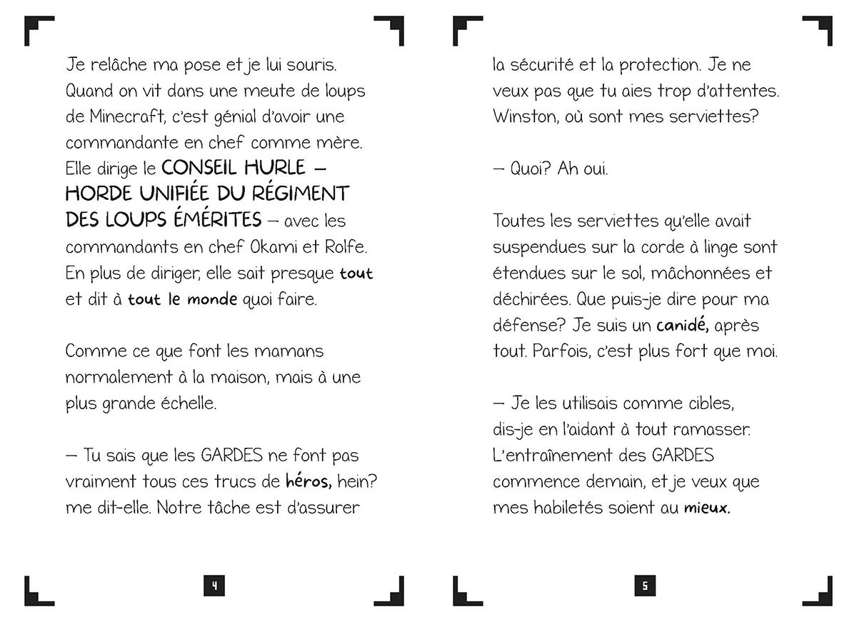 Thumbnail 4 Journal d'un loup de Minecraft : &Agrave; l'attaque - Tome 1 