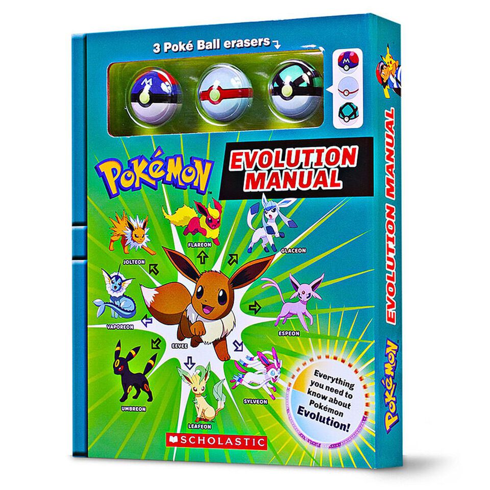 Pokémon Evolution Manual | Scholastic Canada Clubs de lecture