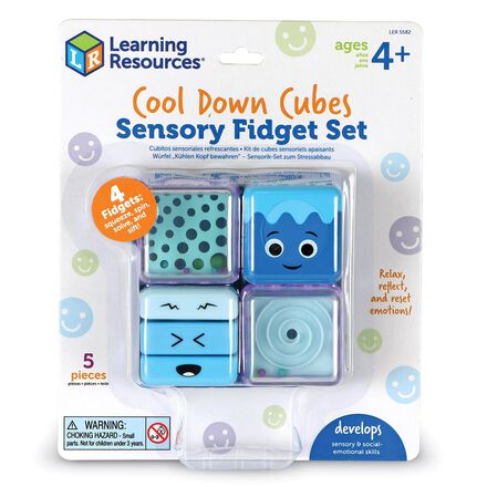 Cool Down Cubes Sensory Fidget Set   Cool Down Cubes Sensory Fidget Set