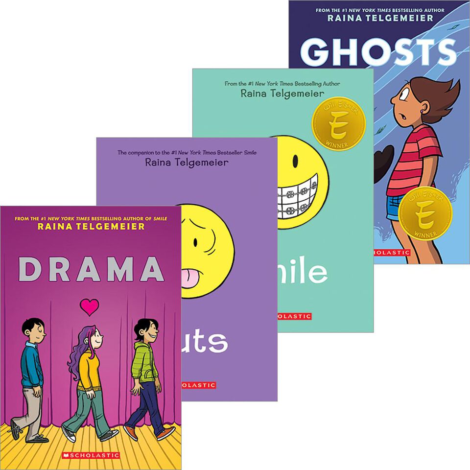 Raina Telgemeier 5 Pack Scholastic Canada Book Clubs raina-telgemeier-5-pack-scholastic-canada-book-clubs