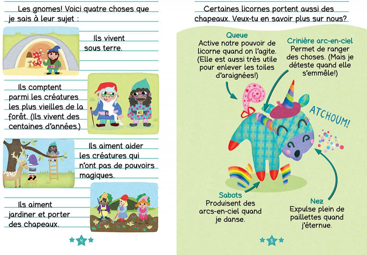 Thumbnail 3Collection Journal de licorne - Tomes 7 &agrave; 11