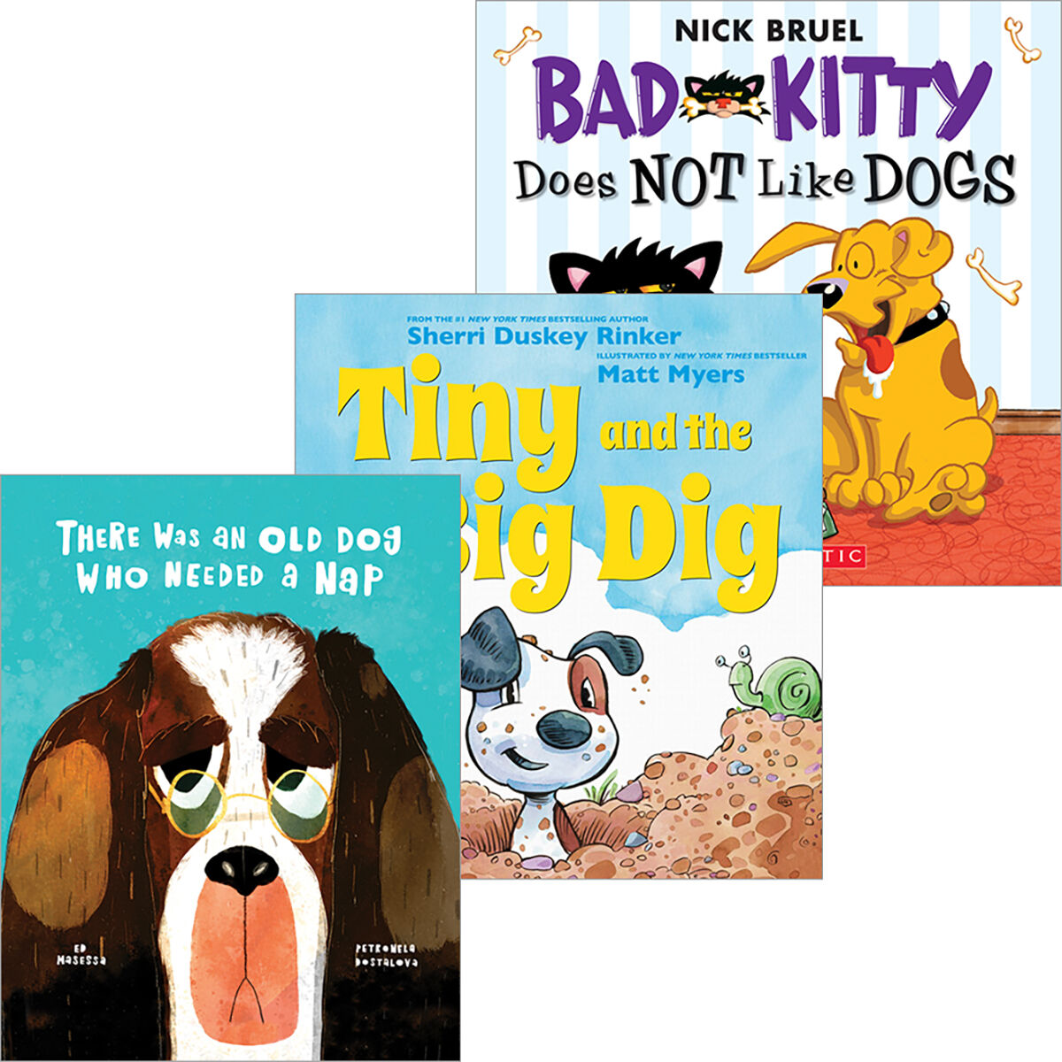 Dog Picture Book 3-Pack