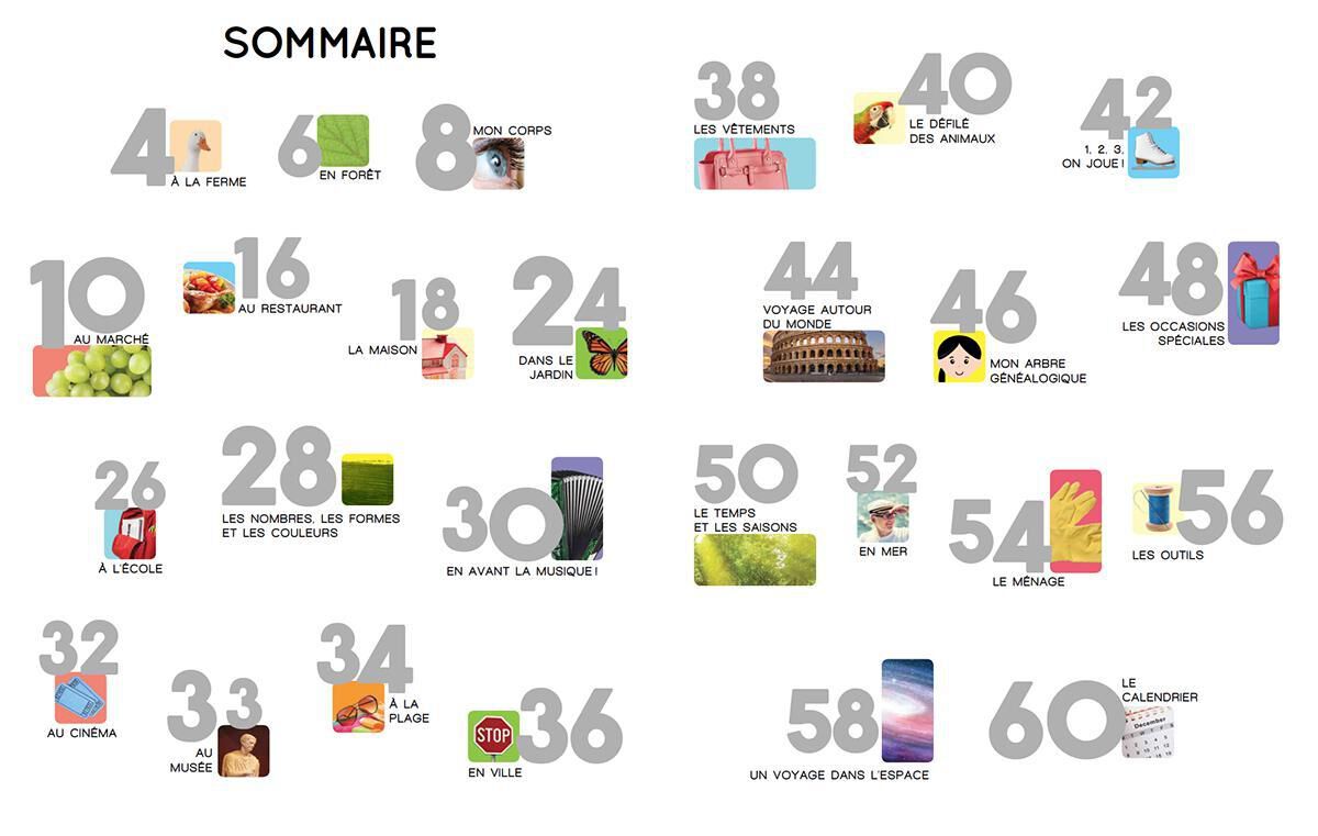 Thumbnail 2 Mon imagier des 1000 mots anglais-fran&ccedil;ais 