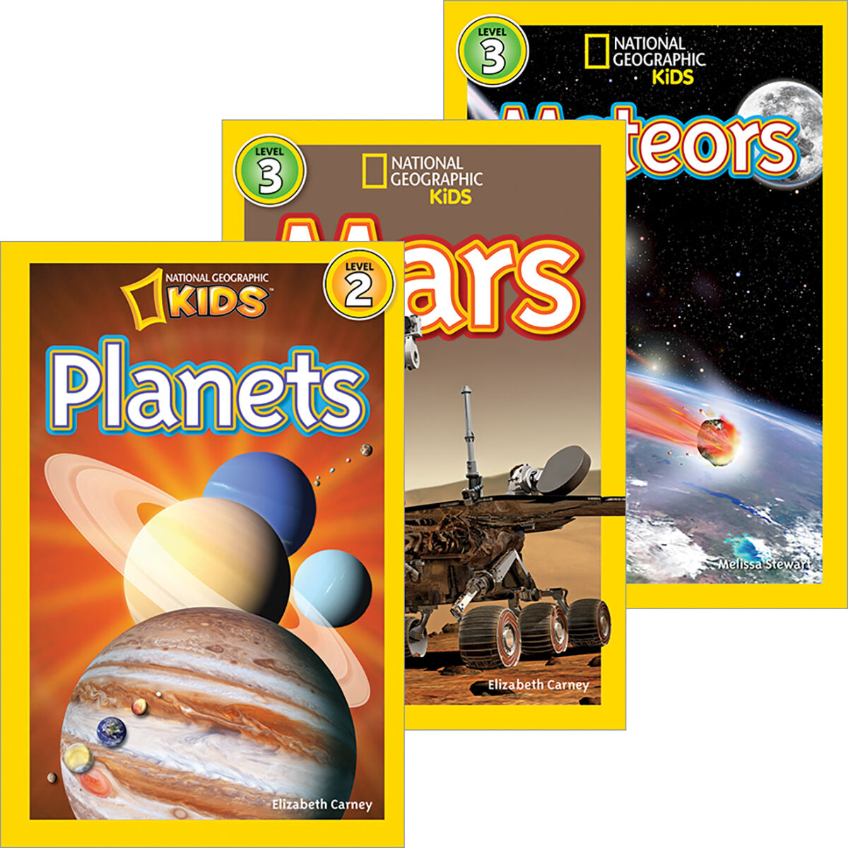  National Geographic Kids: Planets 3 Pack 