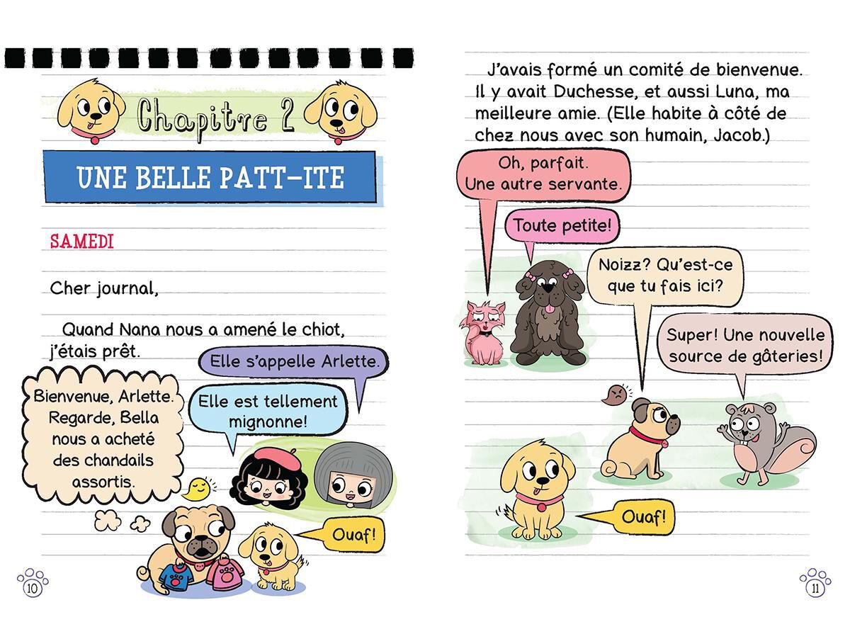 Thumbnail 7 Collection Journal d'un carlin - Tomes 7 &agrave;10 