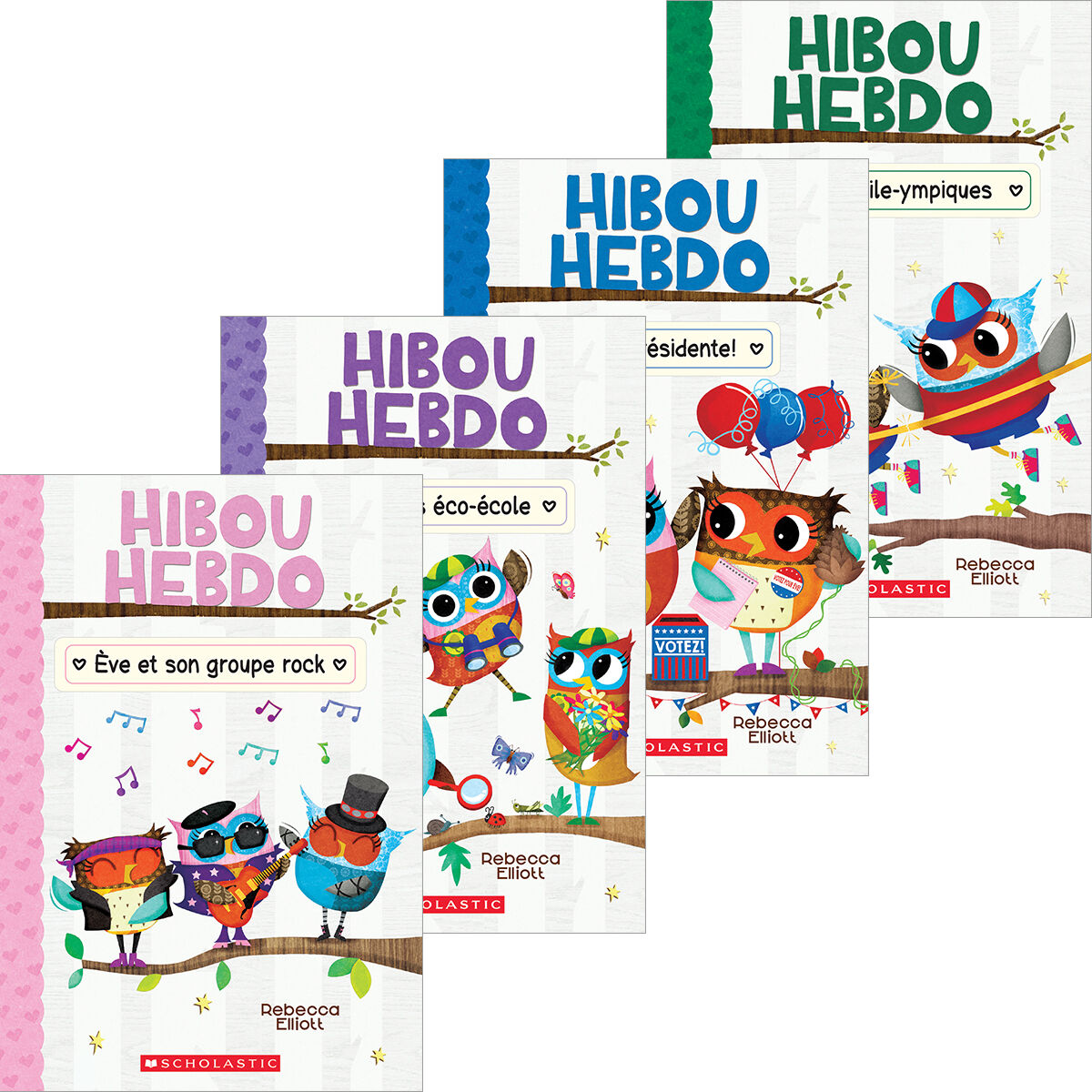 Collection Hibou Hebdo : Tomes 17 &agrave; 21