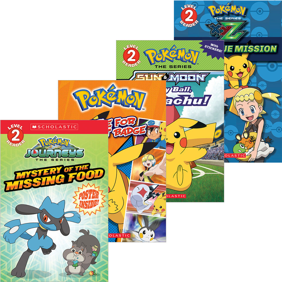 Pokemon Text Reader Pokémon Reader 5-Pack | Scholastic Canada Book Clubs