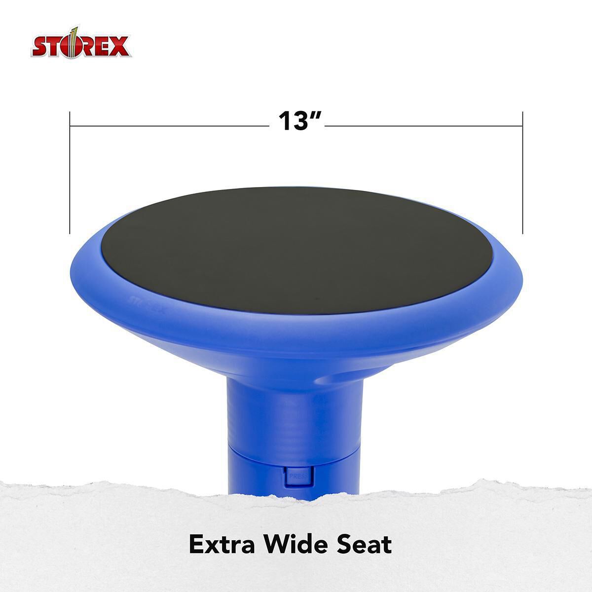 Thumbnail 5 Adjustable Wiggle Stool: Blue 