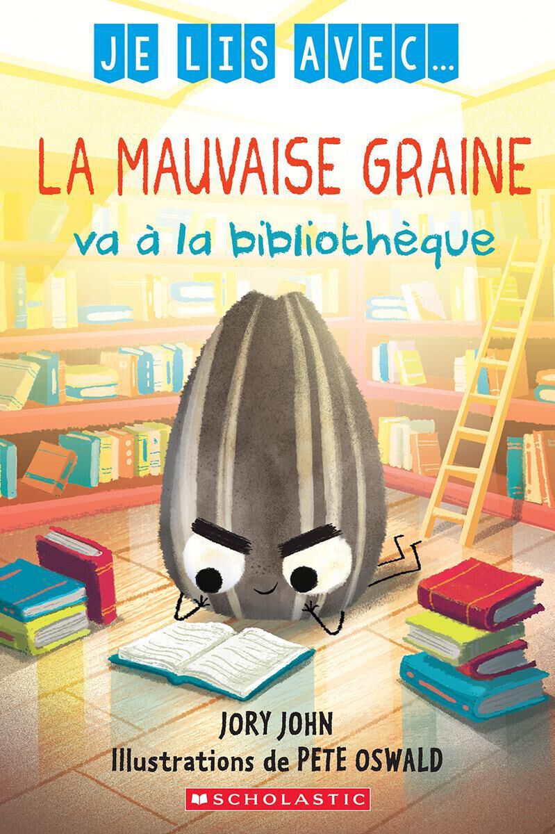  Je lis avec... La mauvaise graine va &agrave; la biblioth&egrave;que 