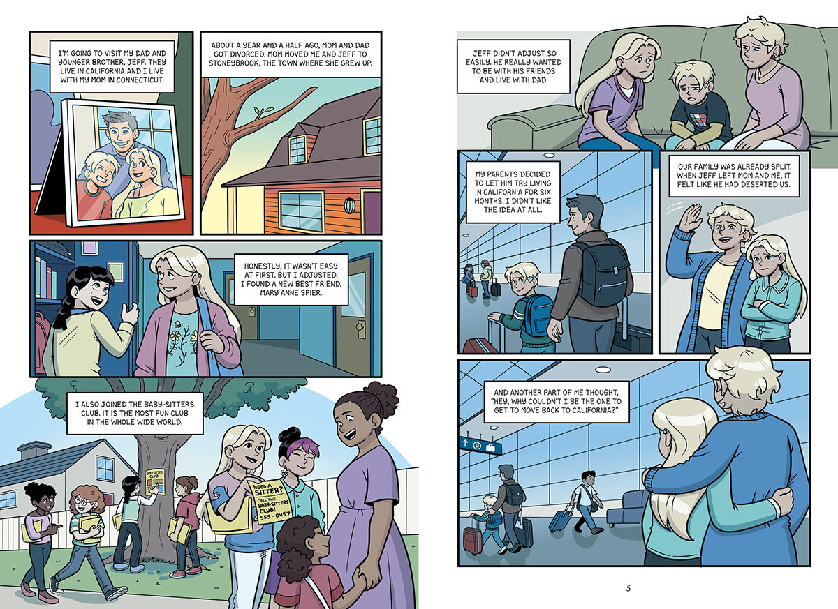 Thumbnail 2The Baby-sitters Club Graphic Novel: Dawn on the Coast