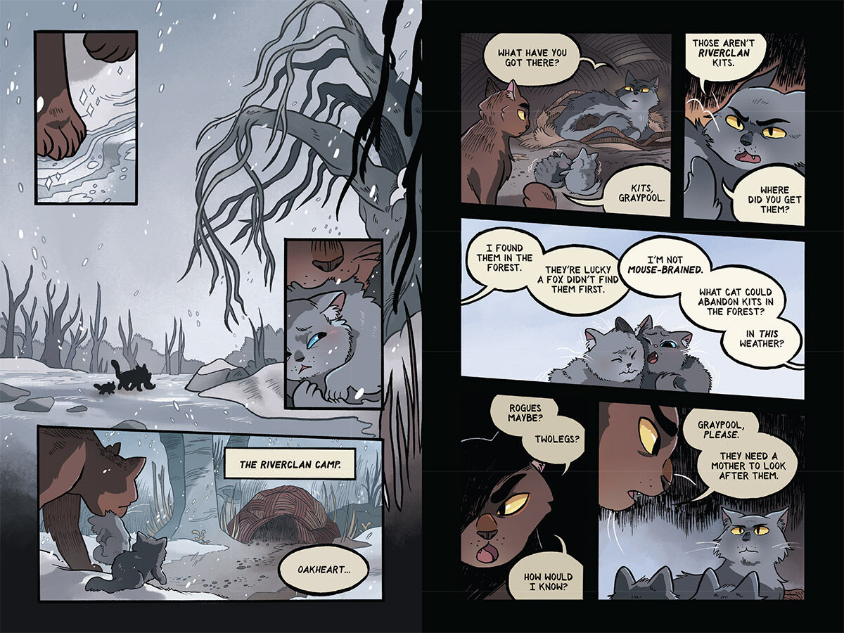 Thumbnail 2Warriors Graphic Novel #2: The Prophecies Begin