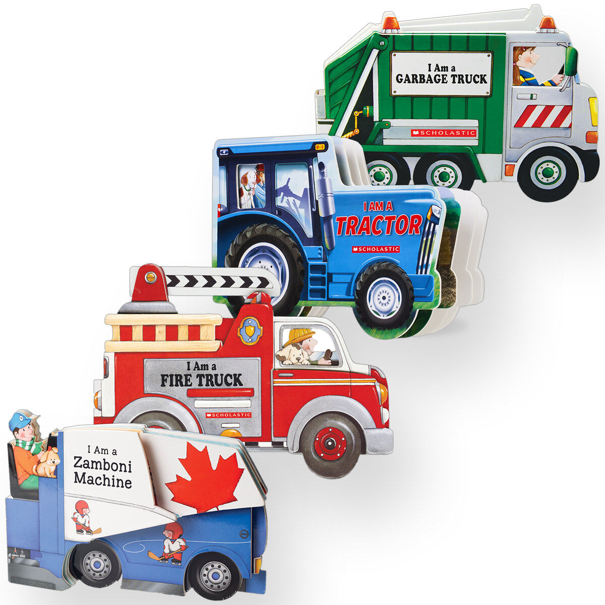 I Am Vehicles Board Book Pack