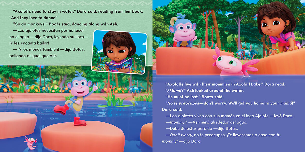 Thumbnail 3 Dora: The Little Axolotl / El peque&ntilde;o ajolote 