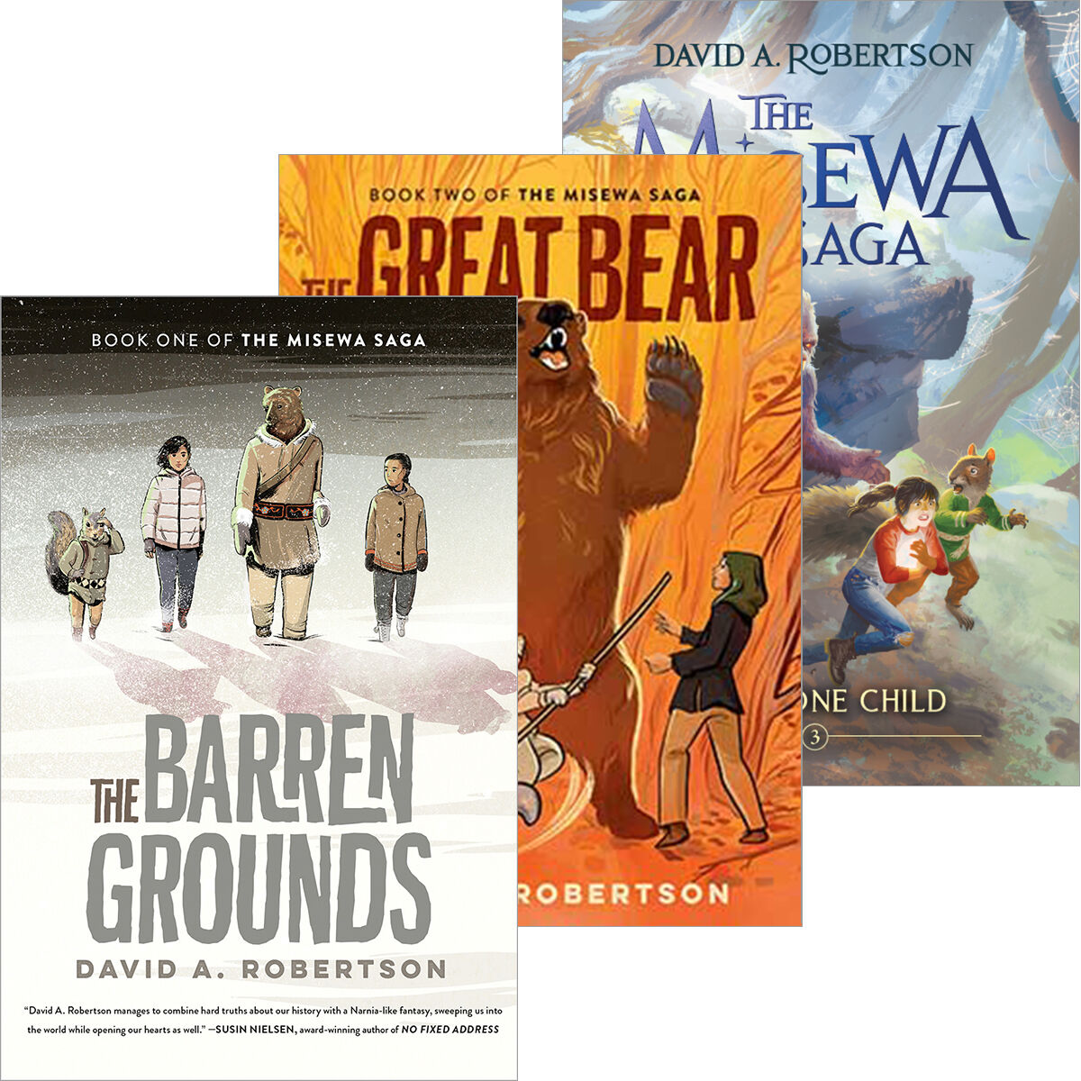 The Misewa Saga #1-#3 Pack