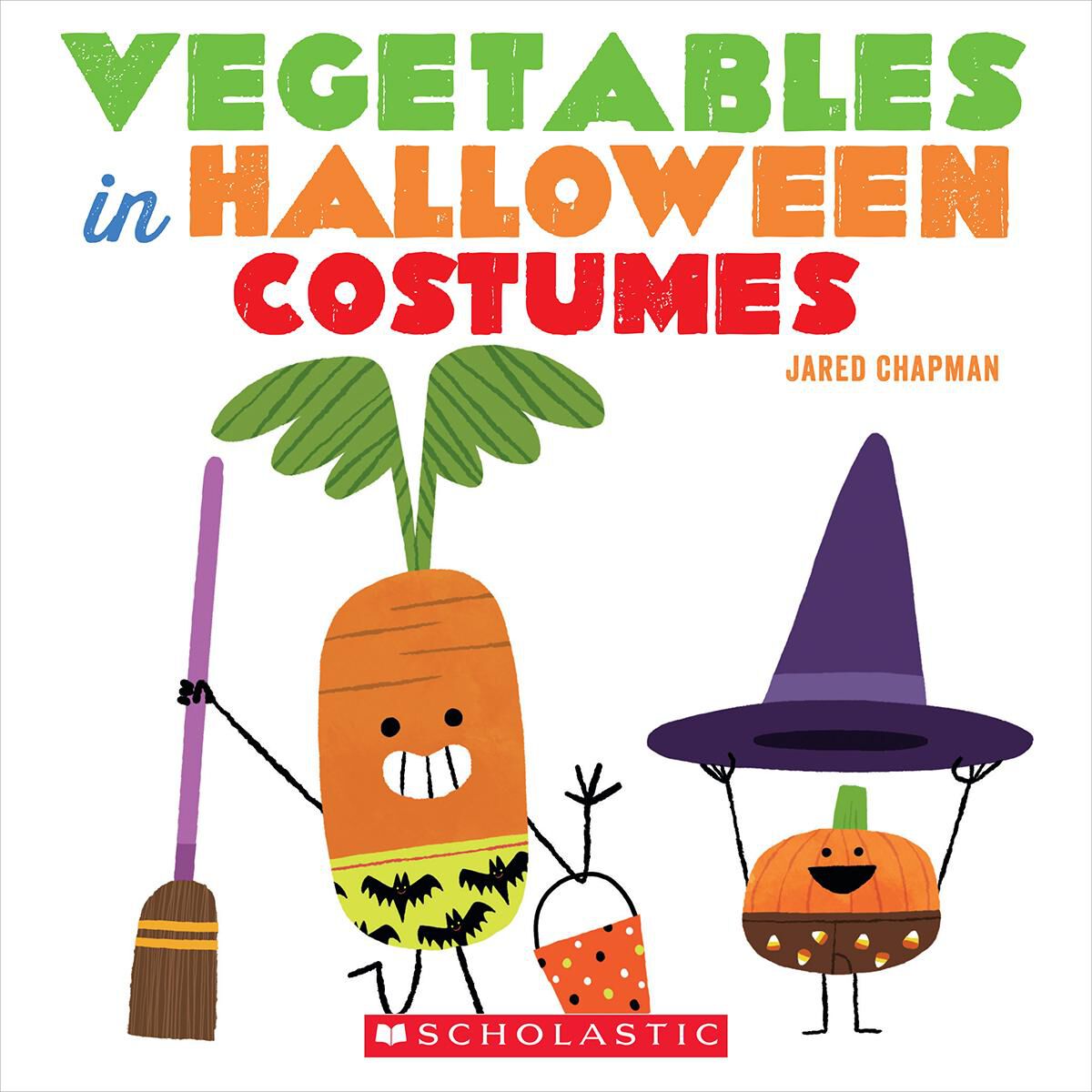 Vegetables in Halloween Costumes